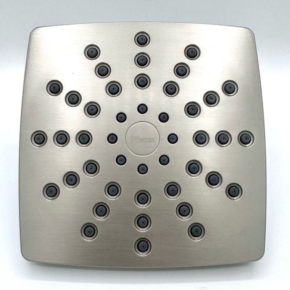 Pfister Vaneri Spot Defense Brushed Nickel Square Showehead - Picture 1 of 10